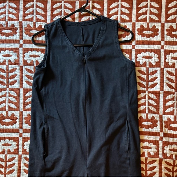 Eileen Fisher - Cotton Blend Ponte Lantern Jumpsuit - Picture 6 of 10